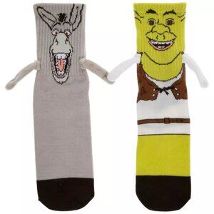 Dreamworks Shrek & Donkey Women's Crew Socks